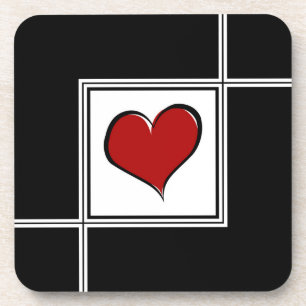 Porta-copo Love design
