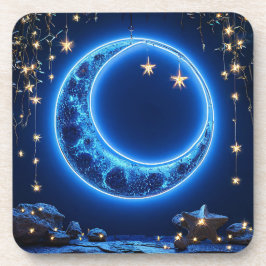 Porta-copo Lua crescida brilhante