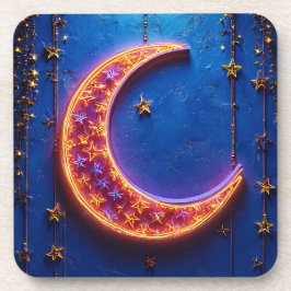 Porta-copo Lua crescida brilhante