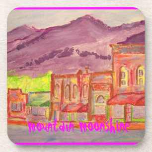 Porta-copo lua de montanha