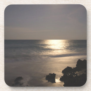 Porta-copo Lua Sobre Oceano