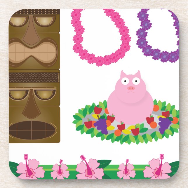 Porta-copo luau (Frente)