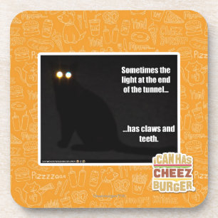 Porta-copo Luz na extremidade do túnel