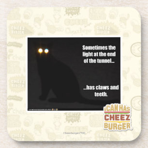 Porta-copo Luz na extremidade do túnel