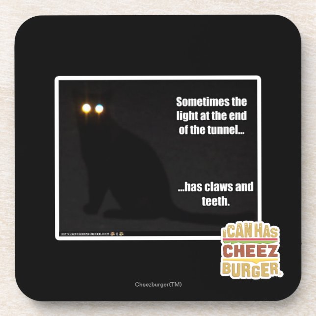 Porta-copo Luz no fim do túnel (Frente)