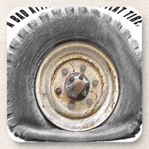 Porta-copo Má Atitude Como Pneus
