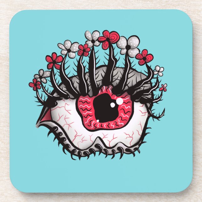 Porta-copo Macabre Eye Creepy Witchy (Frente)