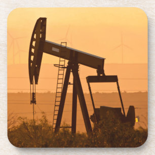 Porta-copo Macaco de Perfuração Bombeando Petróleo no Oeste d