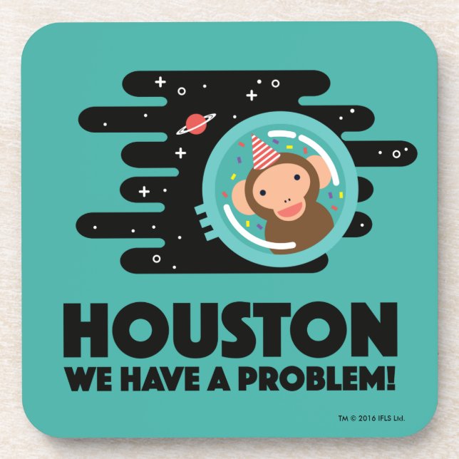 Porta-copo Macaco do espaço (Frente)