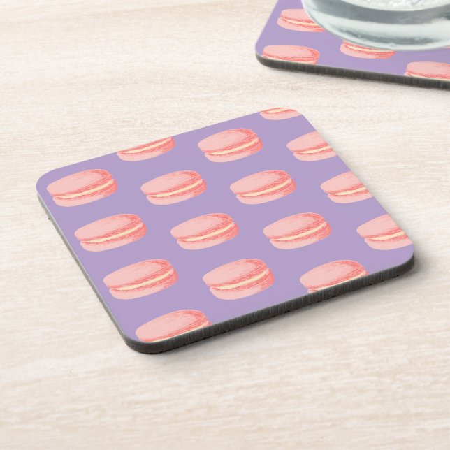 Porta-copo Macarons Rosa (Left Side)
