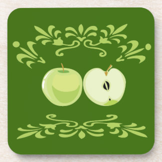 Porta-copo Maçãs verdes