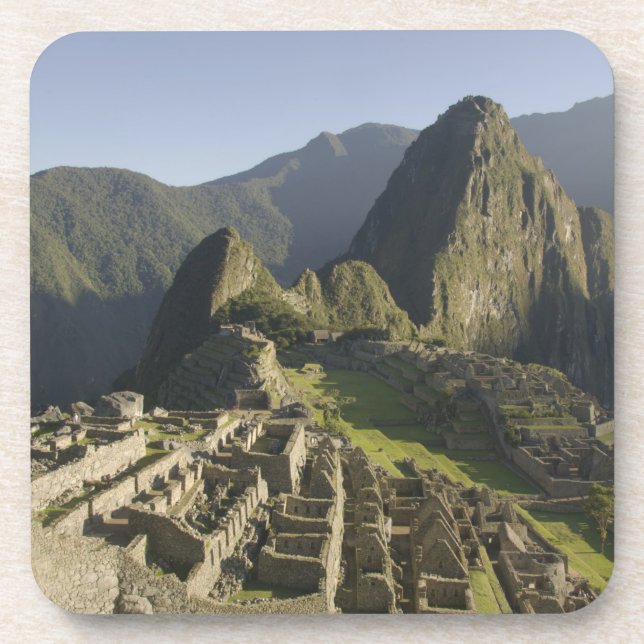 Porta-copo Machu Picchu, ruínas da cidade inca, Peru. (Frente)