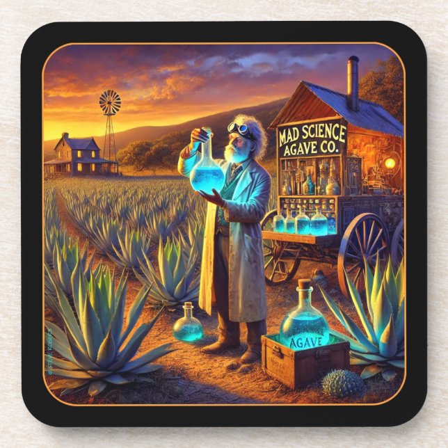 Porta-copo Mad Science Agave Co. (Frente)