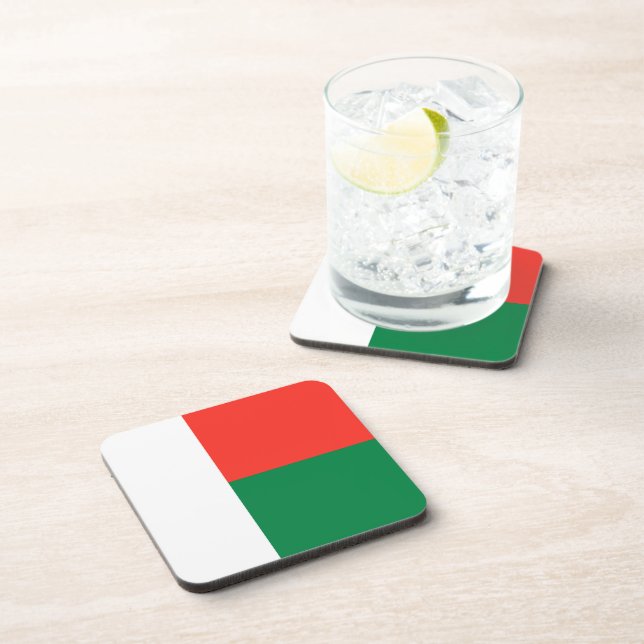 Porta-copo Madagascar Flag Coaster (Lado Direito)