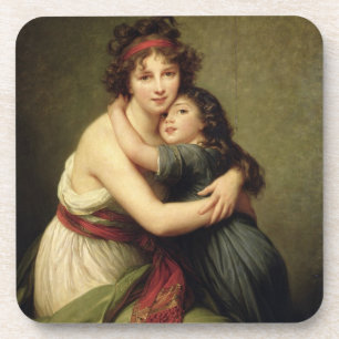 Porta-copo Madame Vigee-Lebrun e sua filha
