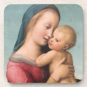 Porta-copo Madona e Menino