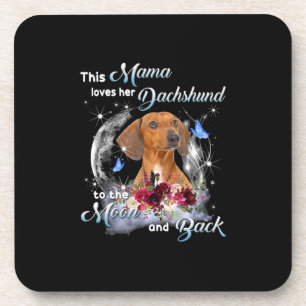 Porta-copo Mãe Art Dachshund Mama Birthday