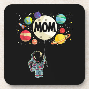 Porta-copo Mãe do Menino de Aniversário Astronauta Espacial 1