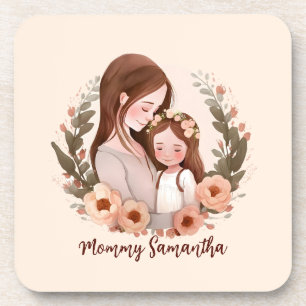 Porta-copo Mãe e Filha com Rosa Wreath 2