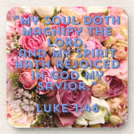 Porta-copo Magnificat Luke 1:46