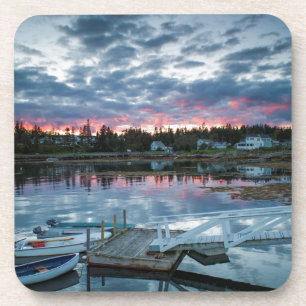 Porta-copo Maine, Newagen, Sunset Harbor 2 2