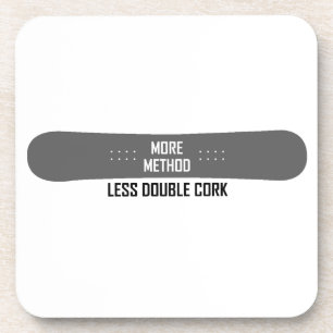 Porta-copo Mais Método Menos Cork Duplo