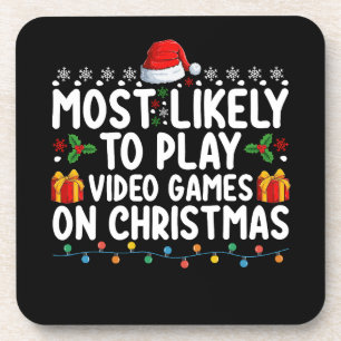 Porta-copo Mais Propenso a Jogar Video Games no Natal Gamin