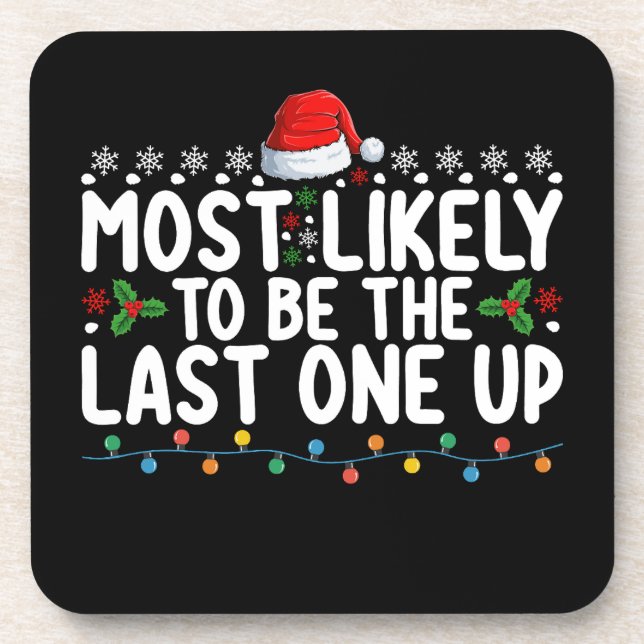 Porta-copo Mais Provavelmente Será O Último Natal (Frente)
