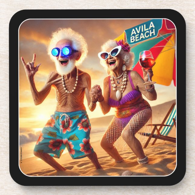 Porta-copo Mais velho DO SOQUETE AVILA BEACH. CONJUNTO 6. (Frente)