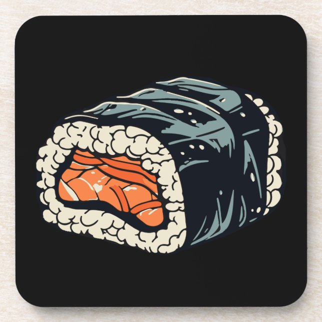 Porta-copo  Maki roll sushi  (Frente)