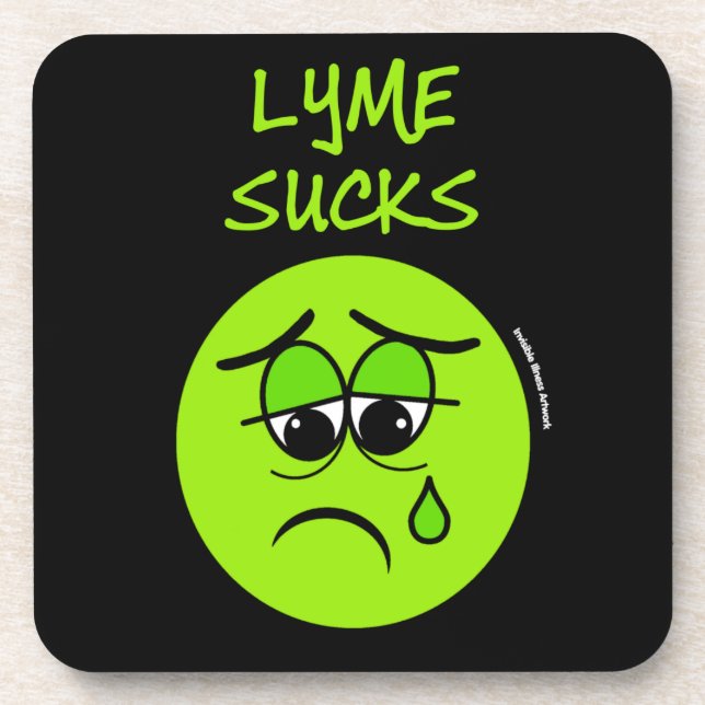 Porta-copo MALDITO...Lyme (Frente)