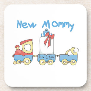 Porta-copo Mamães novas do trem é presentes de um menino