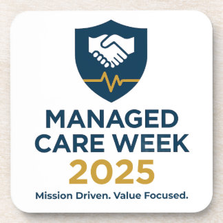 Porta-copo Managed Care Week 2025 - Plastic Coaster Set