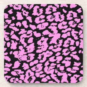 Porta-copo Manchas de Animais Rosa