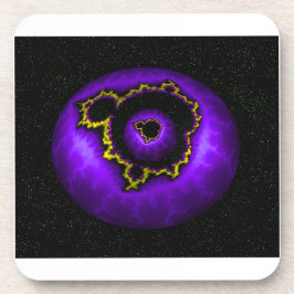 Porta-copo Mandelbrot Roxo Em Um Mandelbrot