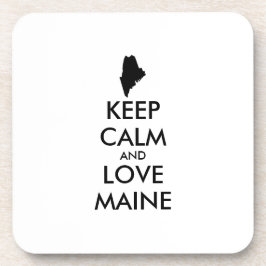 Porta-copo MANTER CALMO e AMOR personalizáveis