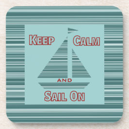 Porta-copo Manter Calmo e Vender no Conjunto de Portas copos