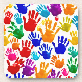 Porta-copo Mão ColoridaImpressão