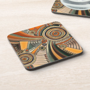 Porta-copo Mão Desenhada por EDDArt - Pensamentos 1