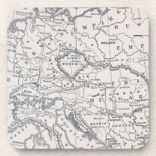 PORTA-COPO MAPA: ALEMANHA E ÁUSTRIA