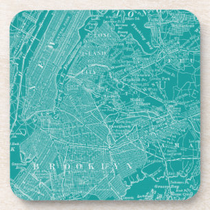 Porta-copo Mapa gráfico de Nova York