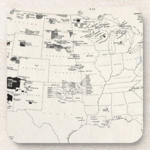 PORTA-COPO MAPA: INDIANOS AMERICANOS 2