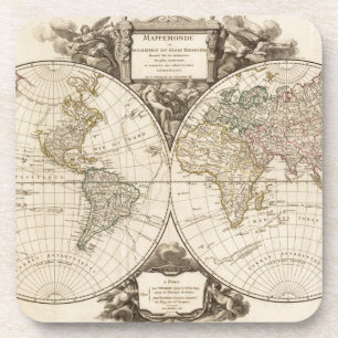 Porta-copo Mapa Mundial 9