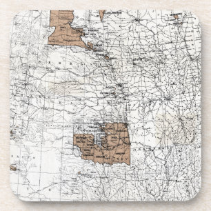 PORTA-COPO MAPA: RESERVAS, 1888