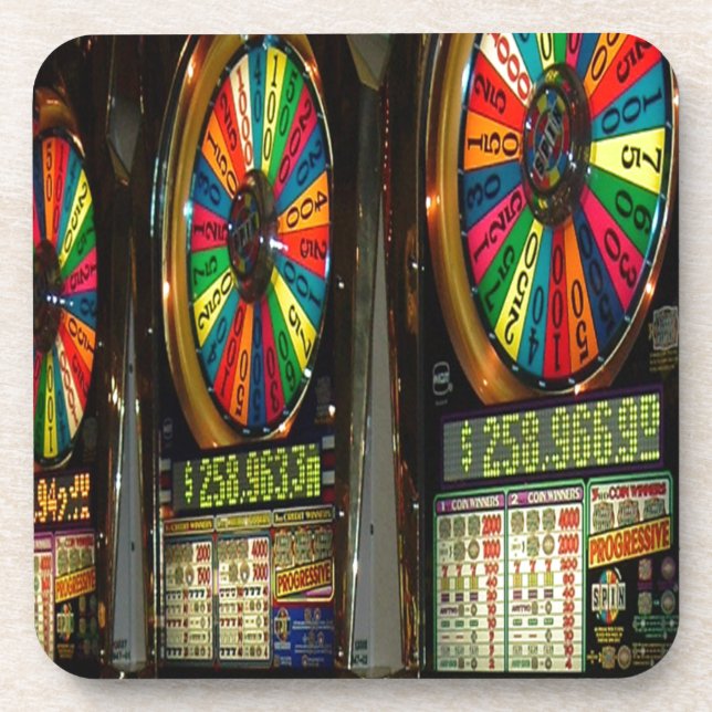 Porta-copo Máquinas De Slot Las Vegas (Frente)