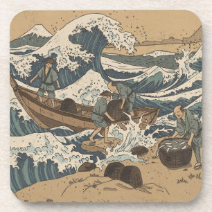 Porta-copo Mar Tempestuoso