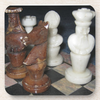 Porta-copo Marble Chess Pieds