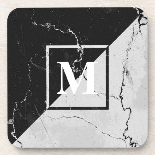 Porta-copo Marble Monograma