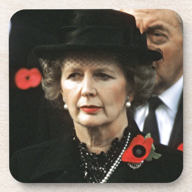 Porta-copo Margaret Thatcher Primeiro-Ministro (Frente)