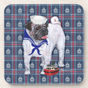 Porta-copo Marinheiro Pug